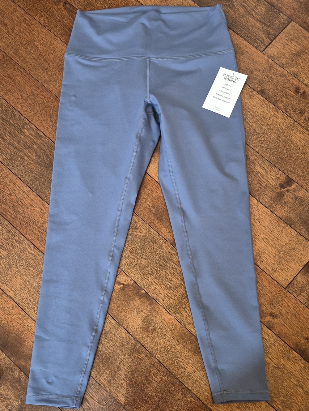 Fleo High-Rise Leggings in Dusty Blue